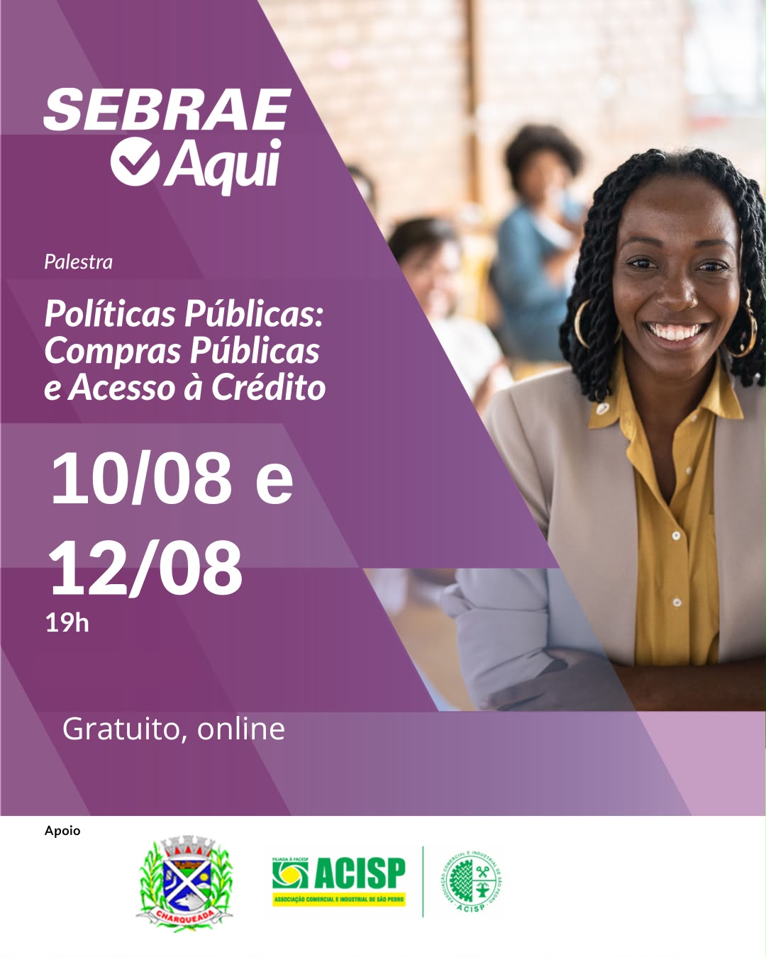 Sebrae Aqui realiza capacitação para empreendedores que desejam vender para o poder público