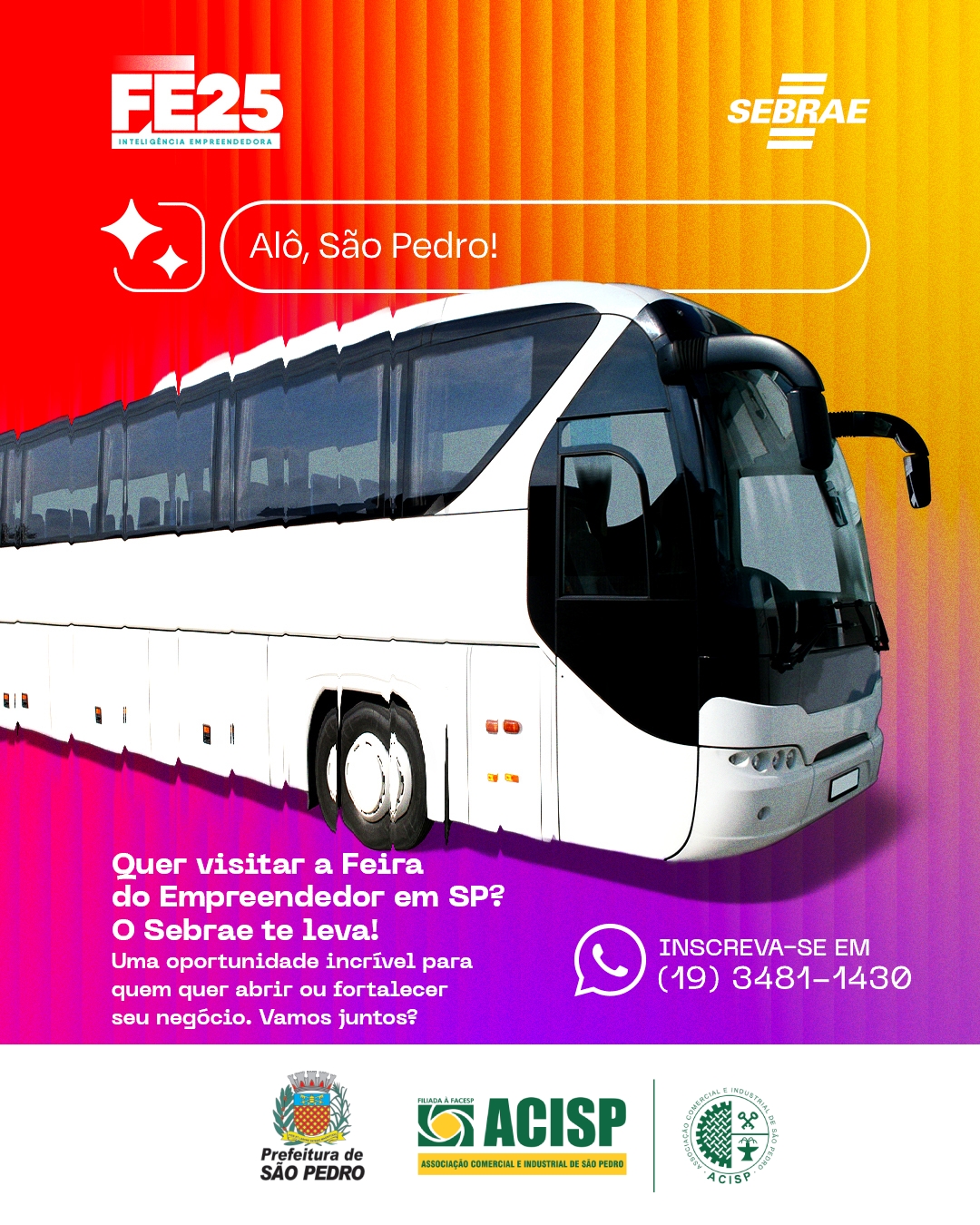 Caravana Feira do Empreendedor - São Pedro