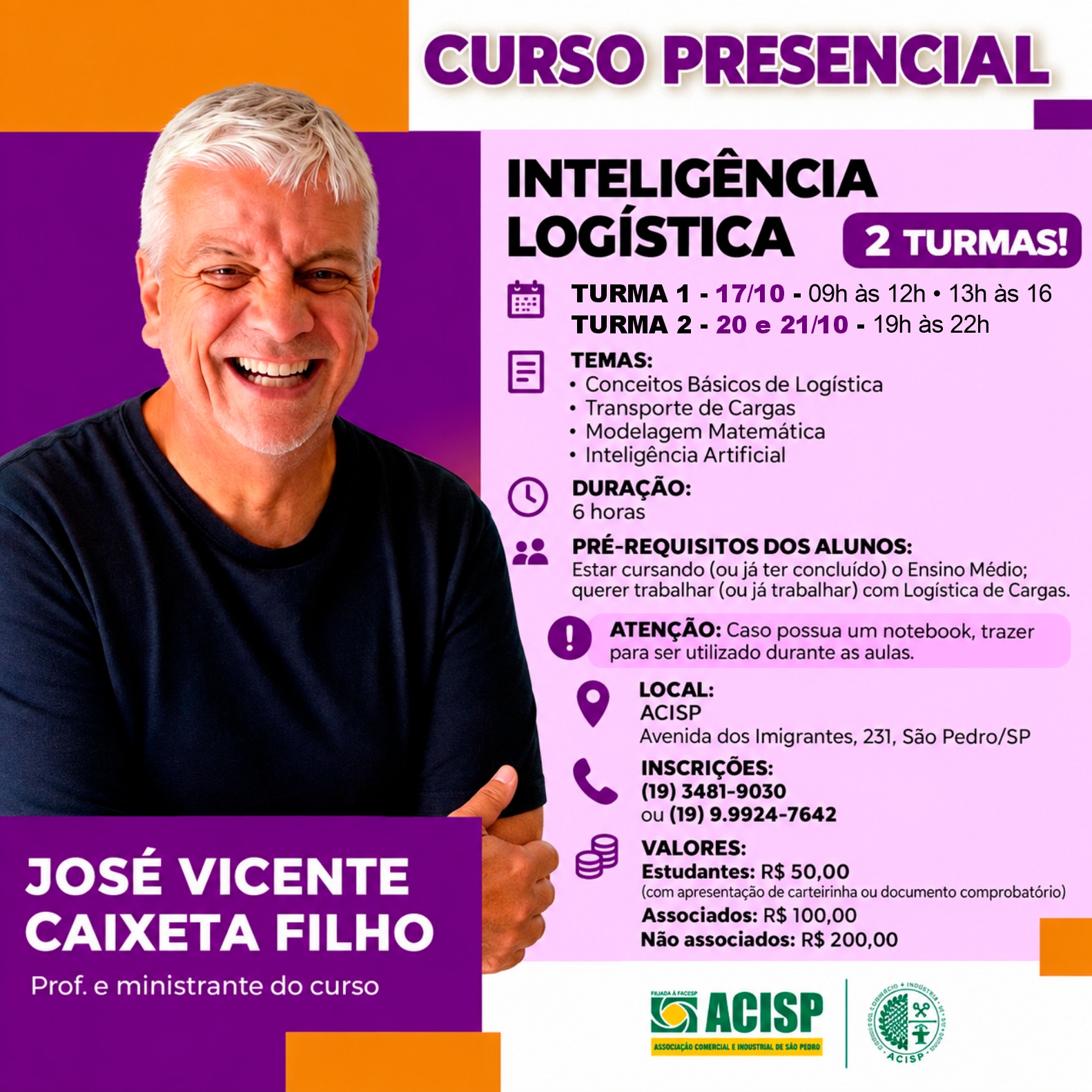 CURSO: INTELIGÊNCIA LOGÍSITICA