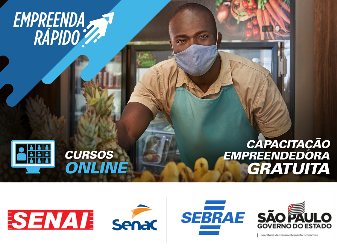 Sebrae Aqui, SENAC e SENAI oferecem 468 vagas para cursos técnicos