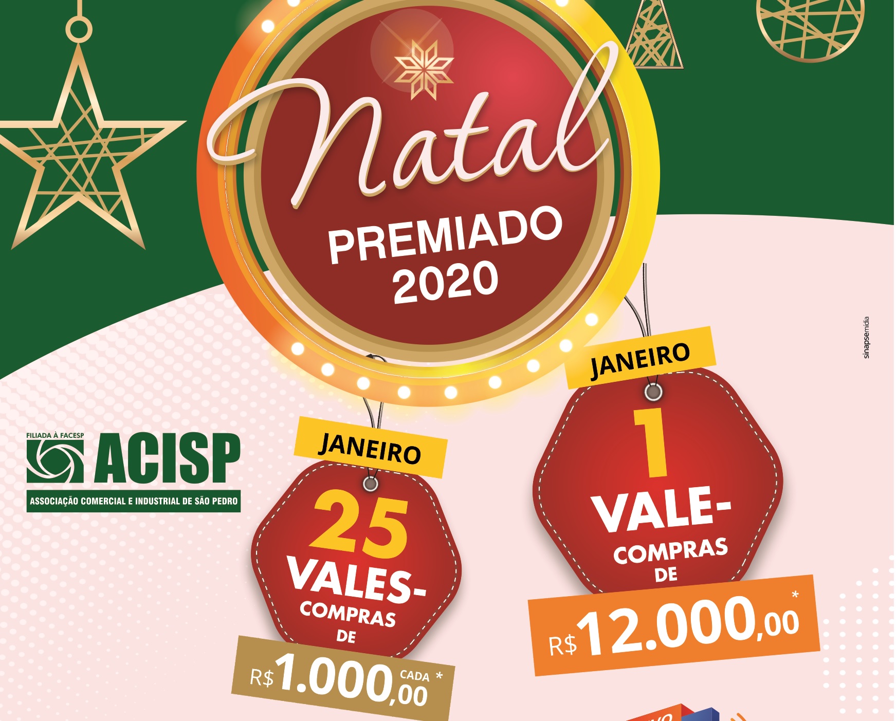 Últimos dias da promoção Natal Premiado: Cadastre seus cupons até sexta-feira, dia 08, e concorra ao último sorteio da promoção!