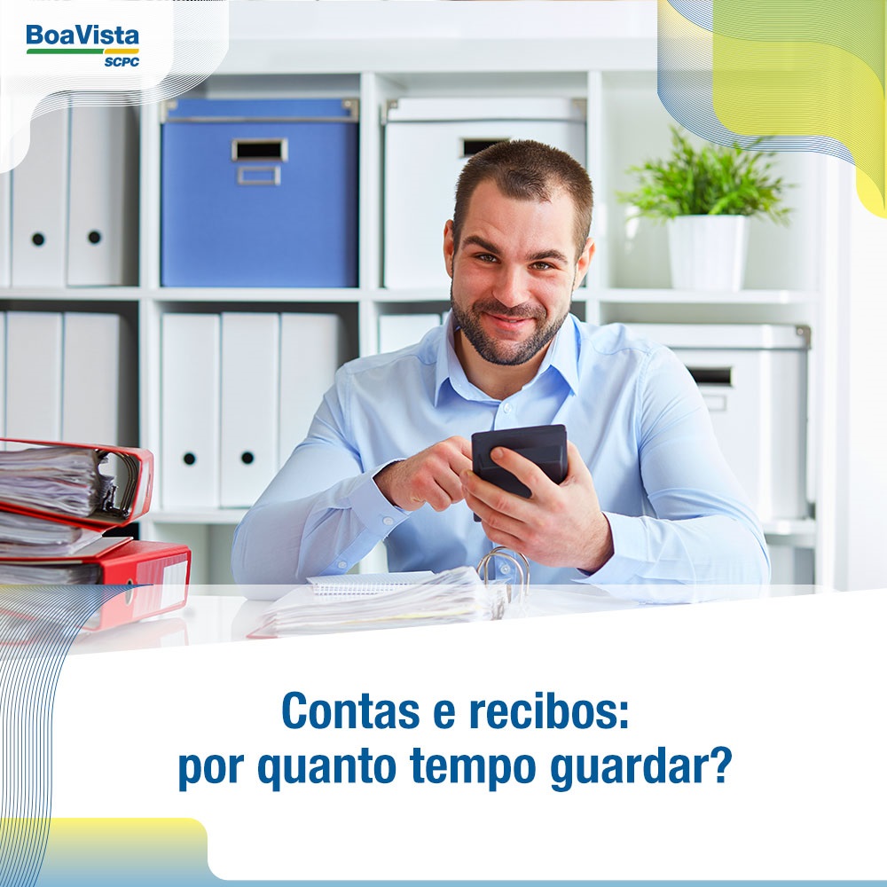 Por quanto tempo guardar contas pagas?