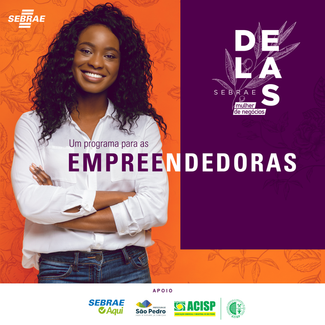 Sebrae Aqui oferece programa gratuito para apoiar o empreendedorismo feminino