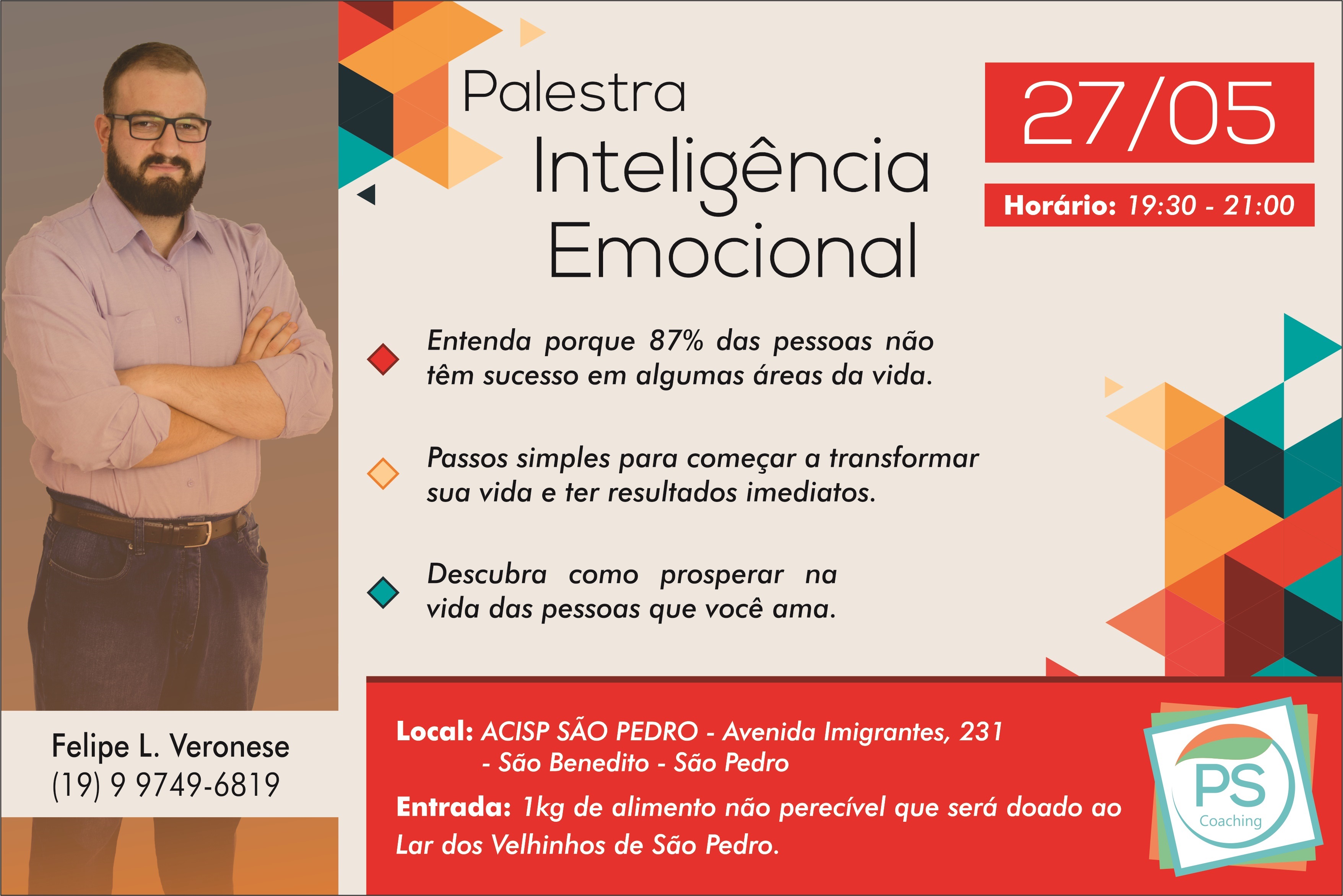 ACISP promove palestra sobre Inteligência Emocional