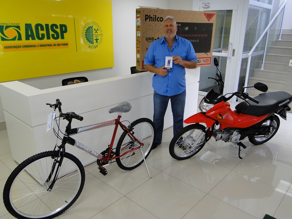 Compra Premiada da ACISP fará sorteio de moto zero e outros prêmios pelo Dia das Mães